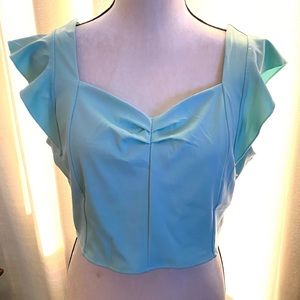 Chic Me Crop top / mint Green 🍏🍏